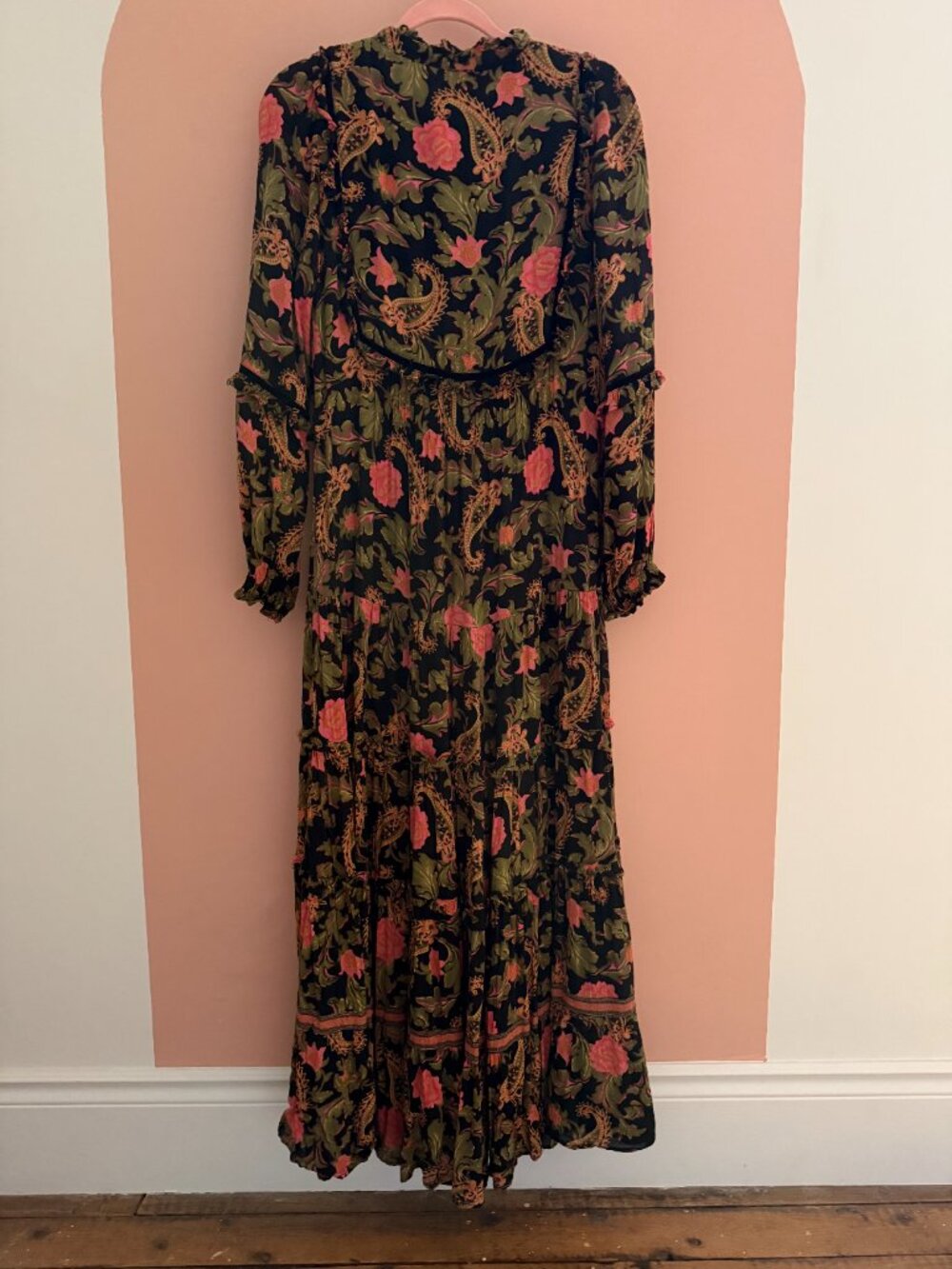 Spell & The Gypsy x Free People Exclusive Etienne Gown - Noir - Size Small - Picture 4 of 7